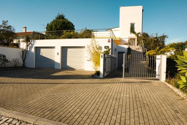 Edles Apartment In Architektenvilla Mit Grossem Pool, Sauna, Dachterrasse Und Malerischem Garten Pataias Exteriör bild