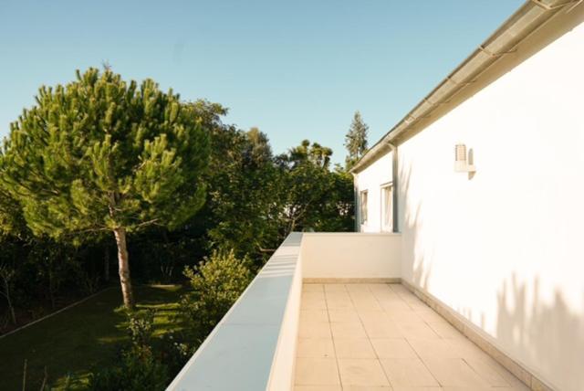 Edles Apartment In Architektenvilla Mit Grossem Pool, Sauna, Dachterrasse Und Malerischem Garten Pataias Exteriör bild